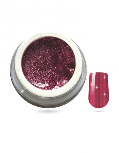 Gel colorato - Viola Chiaro Glitterato 7ml