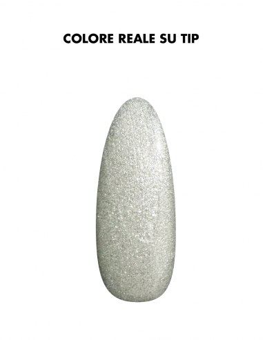 Smalto Semipermanente 223 - Argento Galaxy 15ml (Perlato)