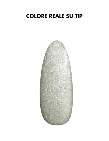 Smalto Semipermanente 223 - Argento Galaxy 15ml (Perlato)