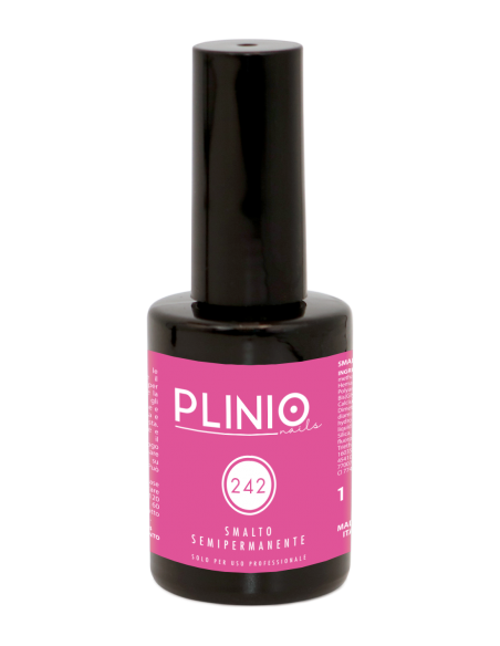 Smalto Semipermanente 242 - Lampone 15ml (Fluo)