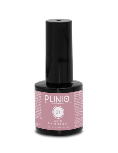Smalto Semipermanente SM21 - Rosa Neutro 10ml