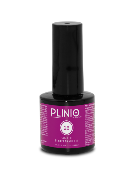 Smalto Semipermanente SM26 - Viola Cardinale 10ml