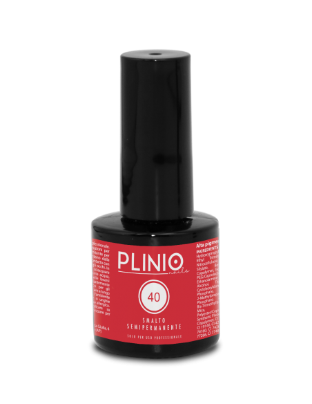 Smalto Semipermanente SM40 - Rosso Corallo 10ml