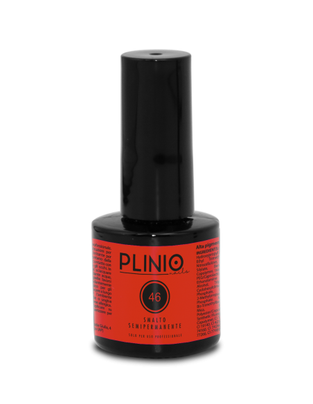Smalto Semipermanente SM46 - Arancio Acceso 10ml