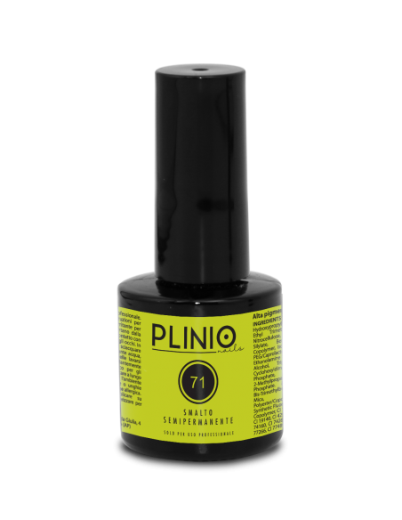 Smalto Semipermanente SM71 - Giallo Fluo 10ml