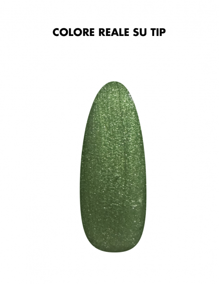 Smalto Semipermanente 216 - Verde Militare 15ml (Perlato)