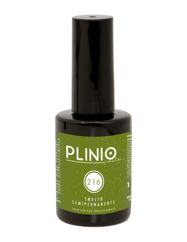 Smalto Semipermanente 216 - Verde Militare 15ml (Perlato)