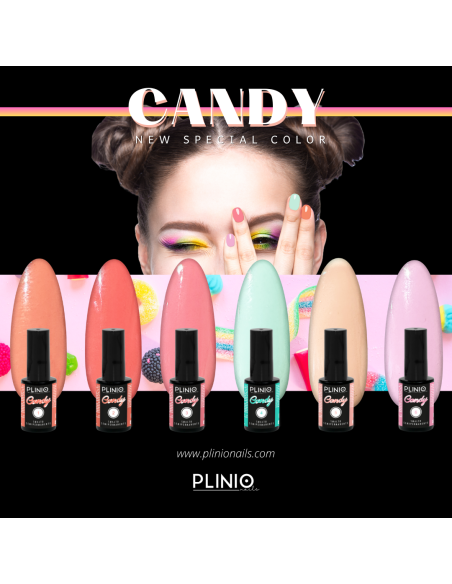 Kit Smalto Semipermanente Collezione CANDY - 6 colori in formato 7,2g